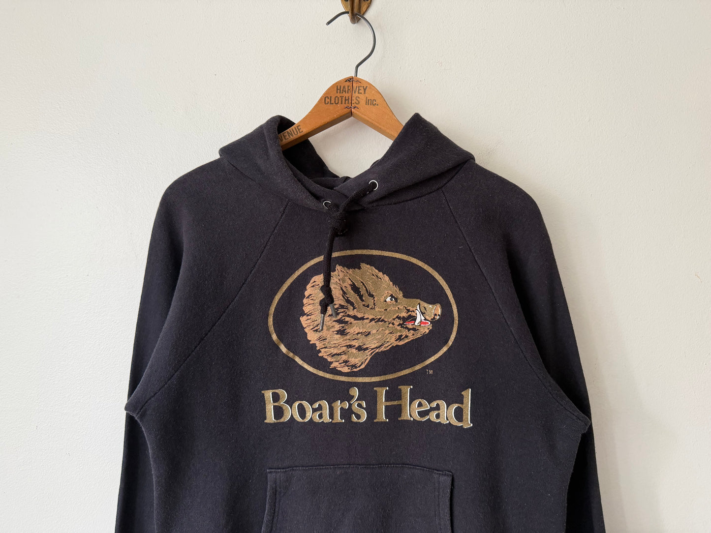 80's Velva Sheen Boar's Head Hoodie