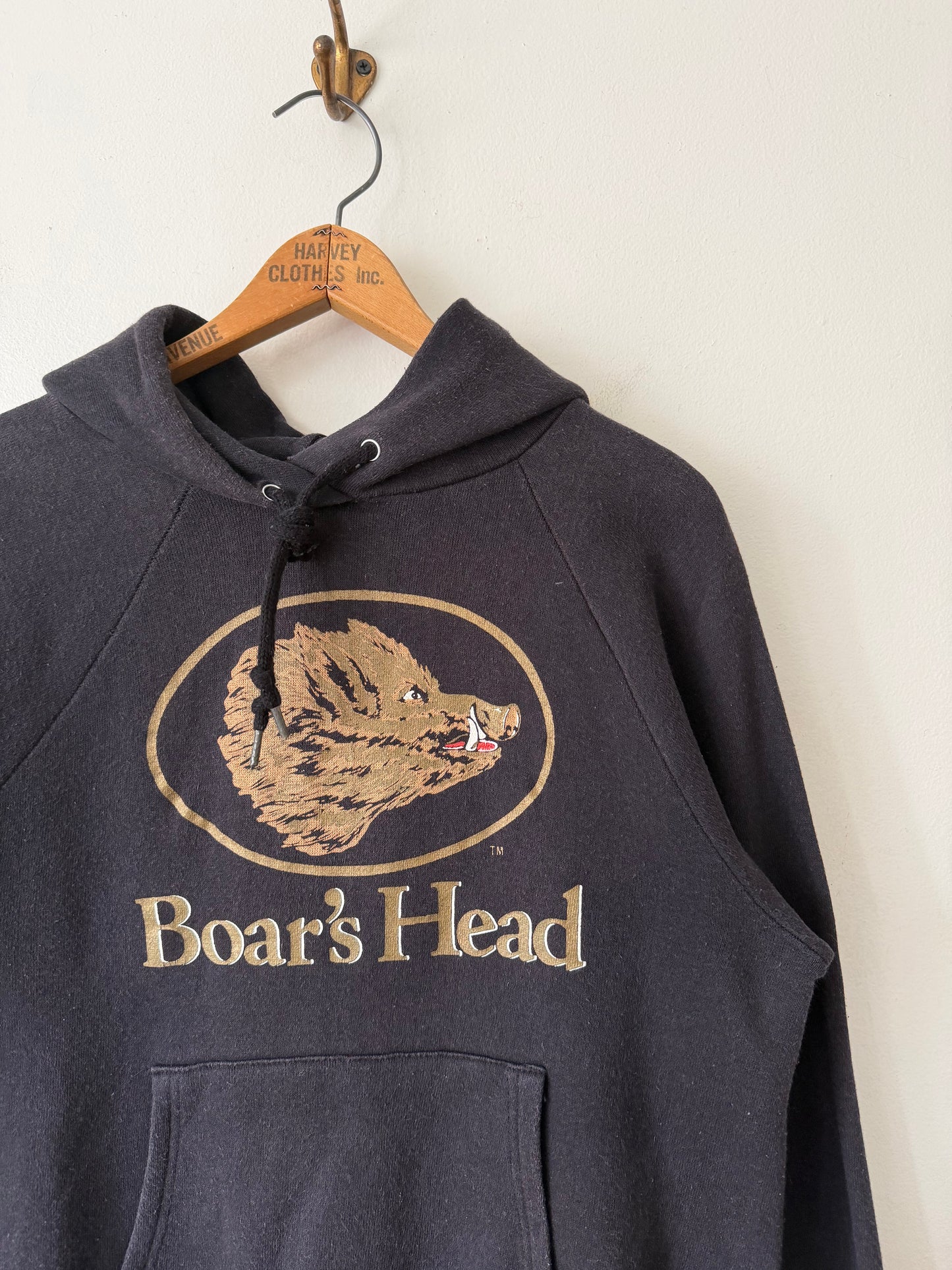 80's Velva Sheen Boar's Head Hoodie