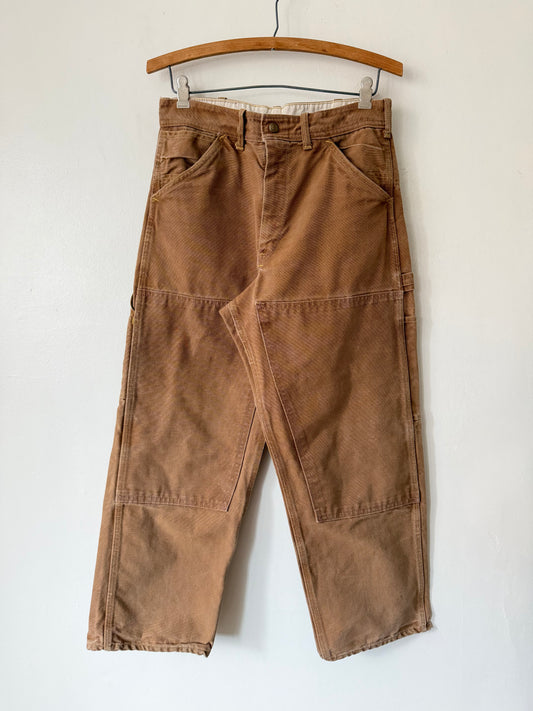 60's Smith's Union Made Canvas Double Knee Work Pants