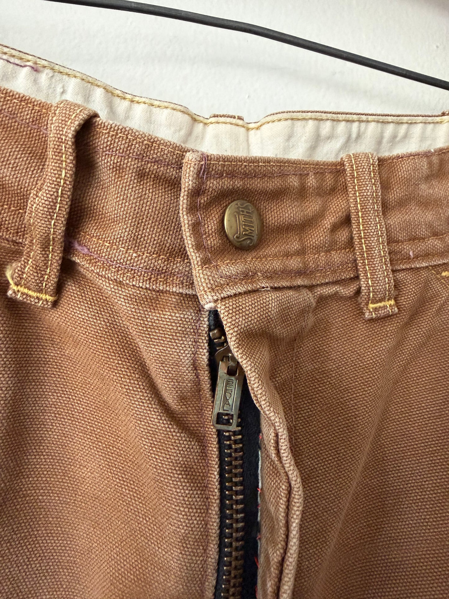 60's Smith's Union Made Canvas Double Knee Work Pants