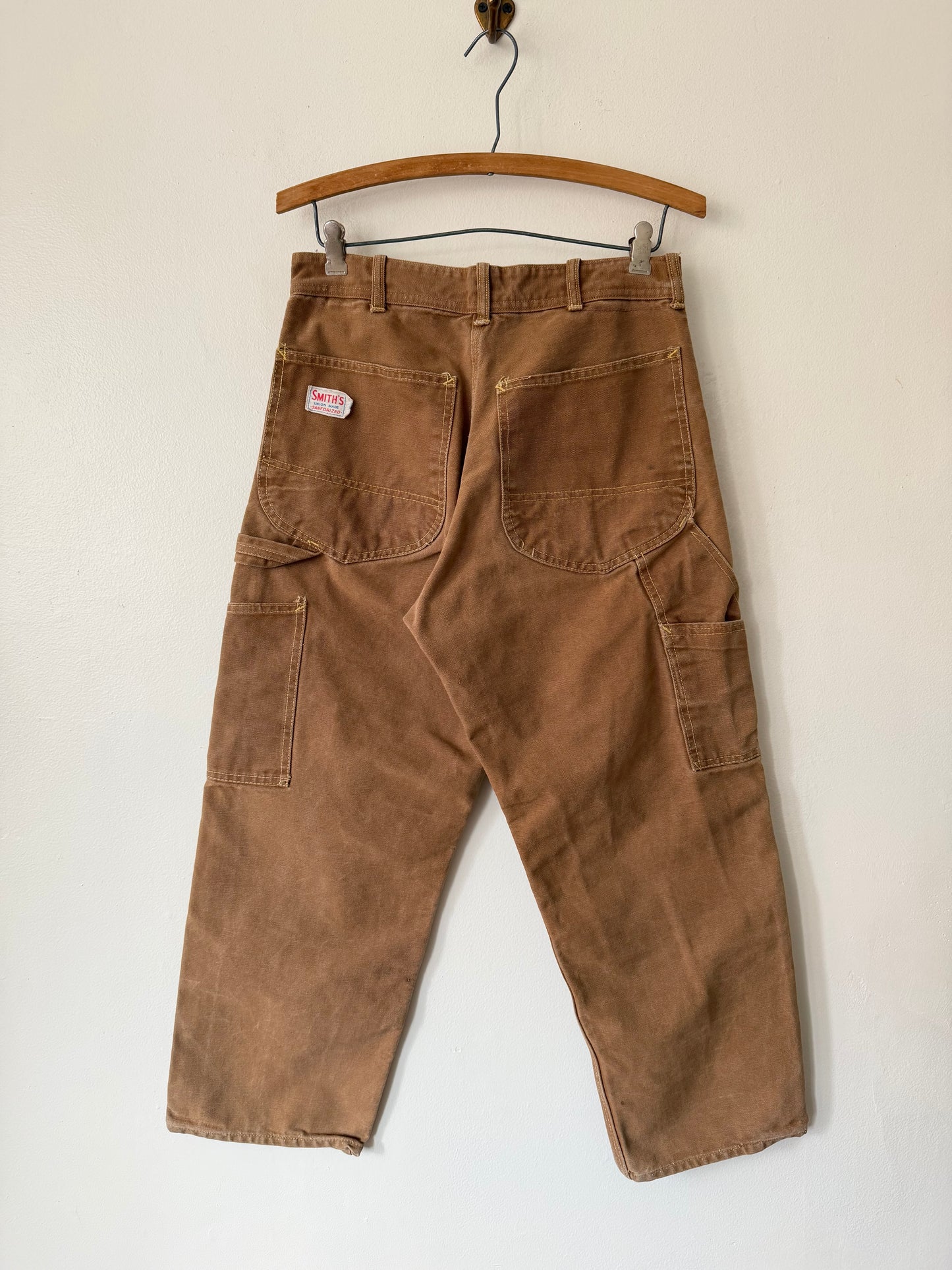 60's Smith's Union Made Canvas Double Knee Work Pants