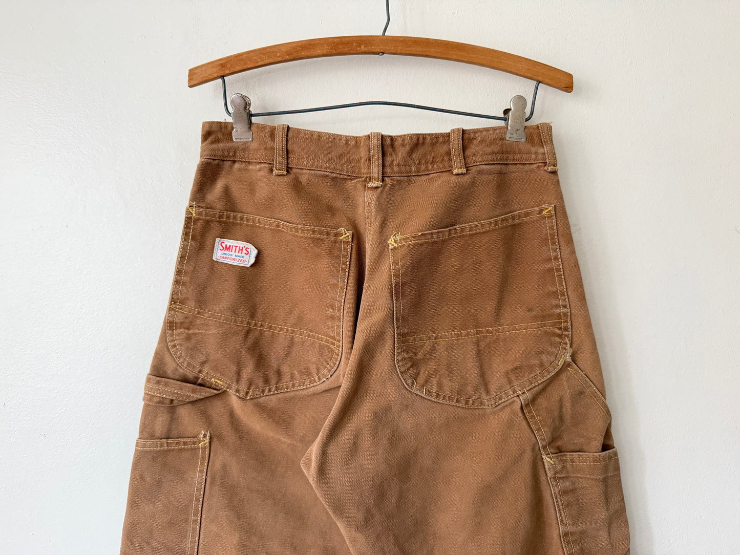 60's Smith's Union Made Canvas Double Knee Work Pants