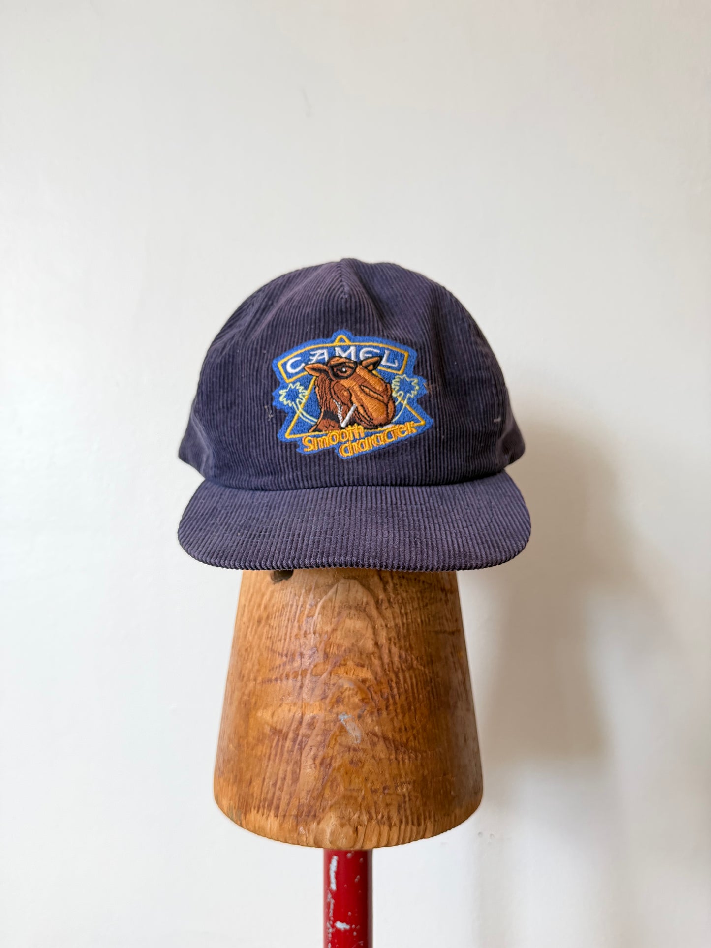 80's Camel Corduroy Snapback Hat
