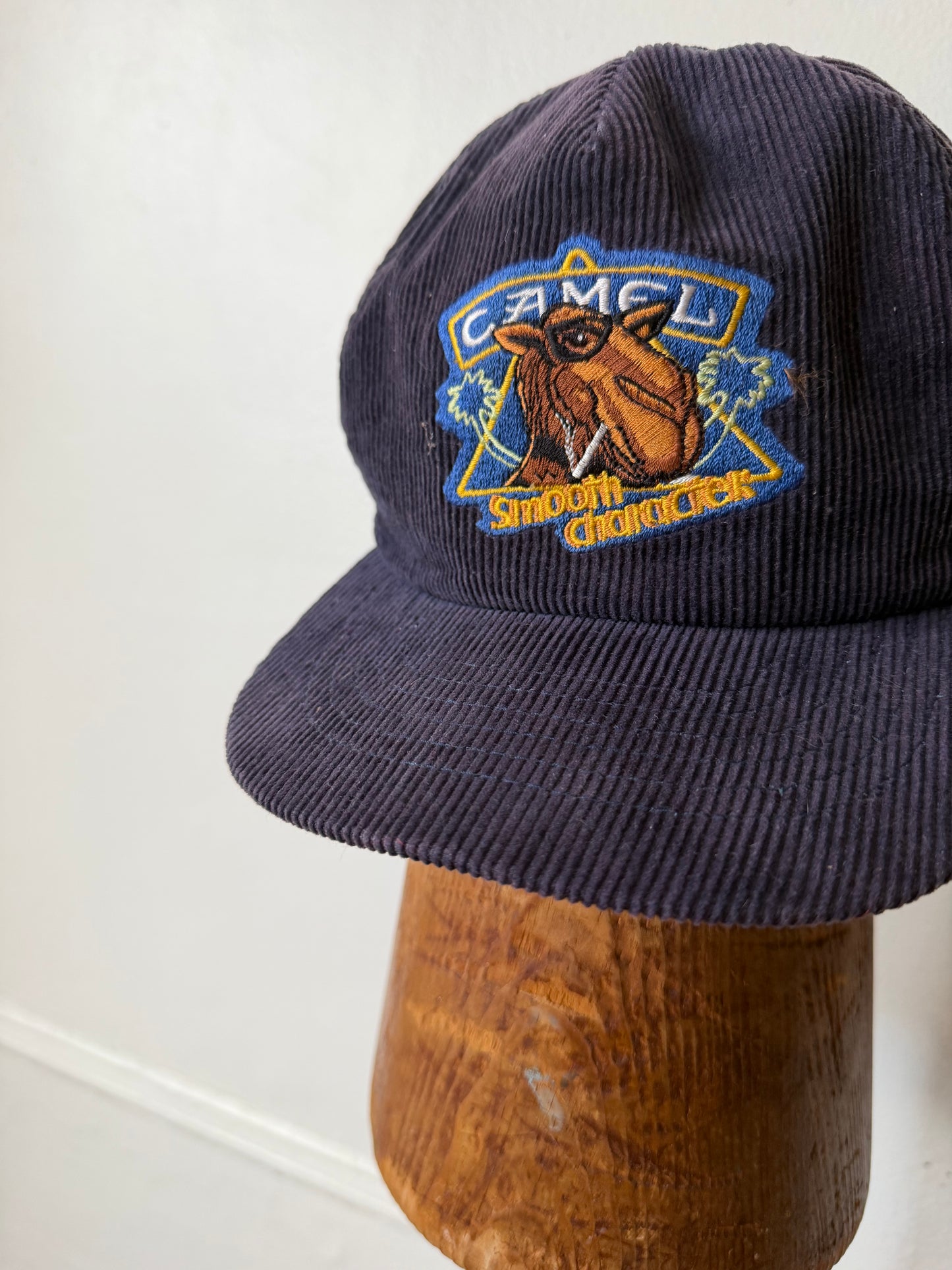 80's Camel Corduroy Snapback Hat