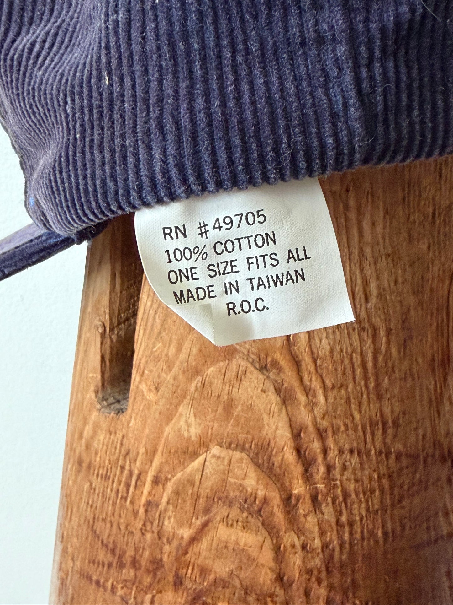 80's Camel Corduroy Snapback Hat