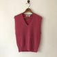 80's L.L. Bean Lambswool Angora Sweater Vest