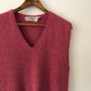 80's L.L. Bean Lambswool Angora Sweater Vest