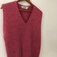 80's L.L. Bean Lambswool Angora Sweater Vest