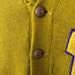 40's Lamb Knit Wool Letterman Cardigan