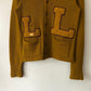40's Lamb Knit Wool Letterman Cardigan