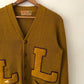 40's Lamb Knit Wool Letterman Cardigan