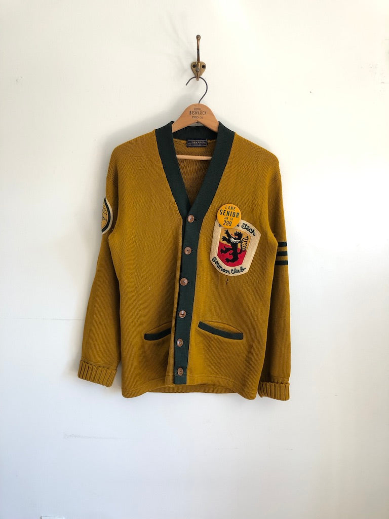 50's New Era Knitting Mills Lane Tech Wool Varsity Sweater