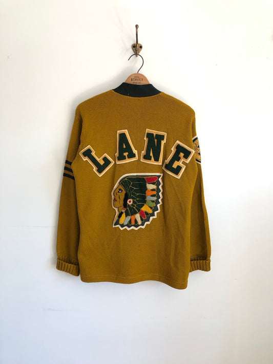 50's New Era Knitting Mills Lane Tech Wool Varsity Sweater