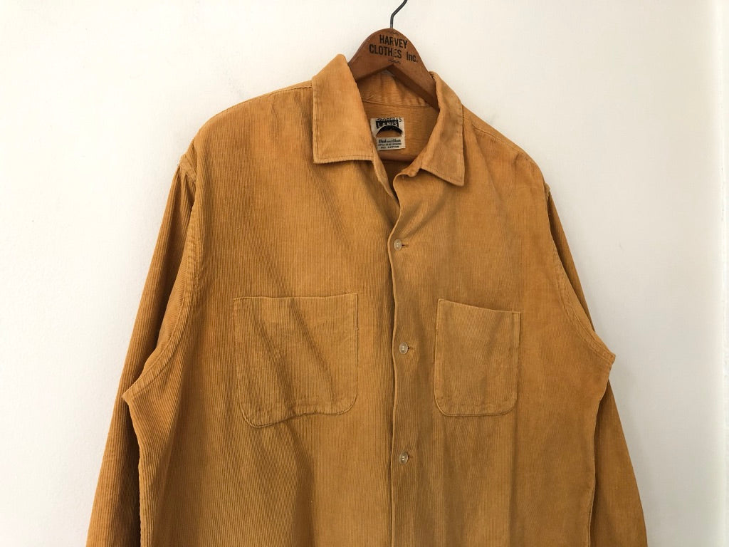 60's Lanes Corduroy Button Up Shirt