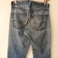 70's Levi's 505 Redline Selvedge Patch Repaired Denim Jeans