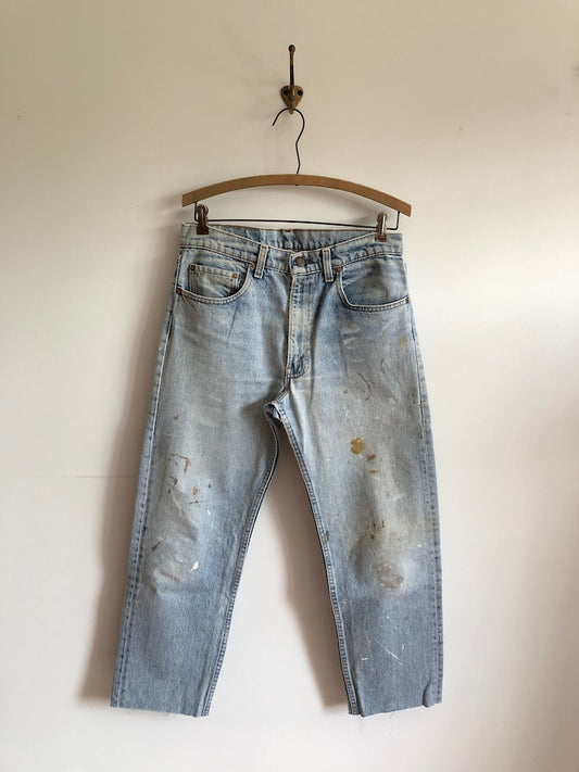 80's Levi's 505 Painted Straight Leg Jeans