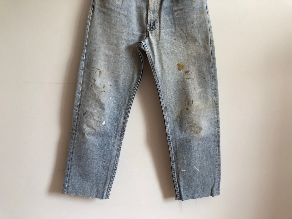 80's Levi's 505 Painted Straight Leg Jeans