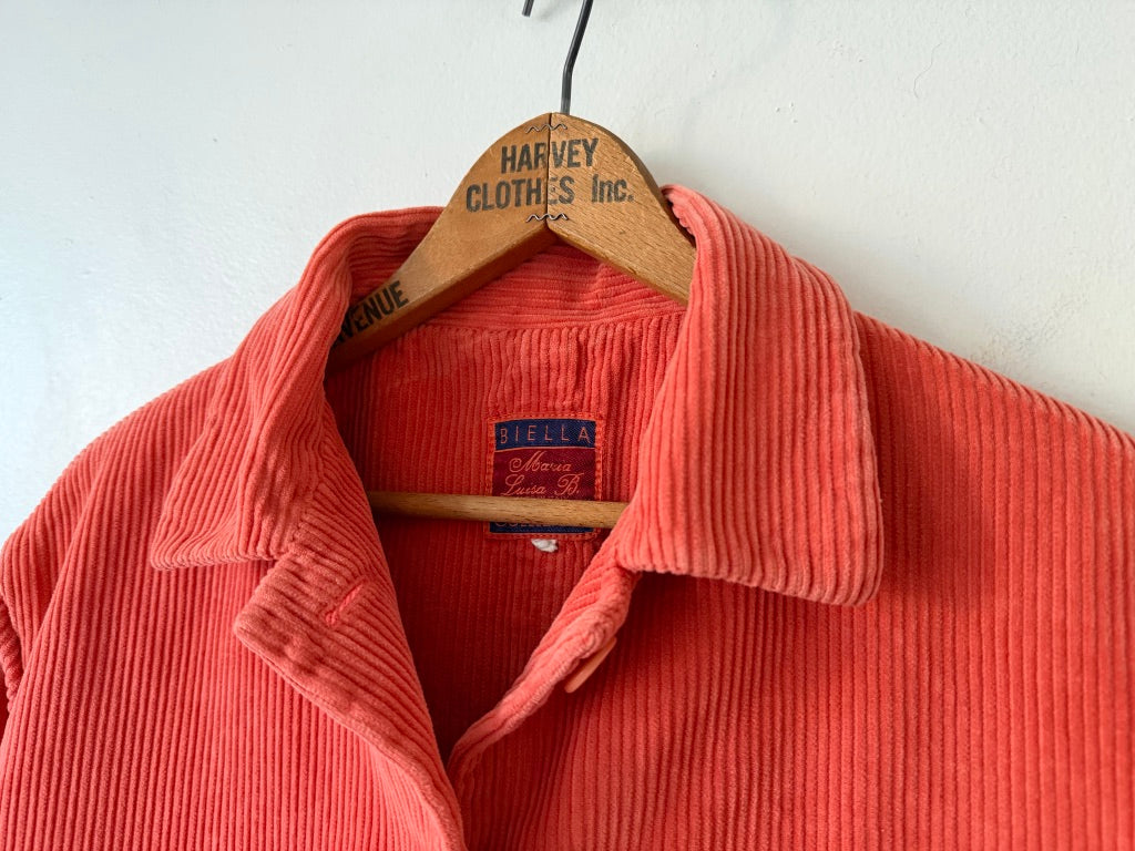Maria Luisa B. Corduroy Chore Jacket
