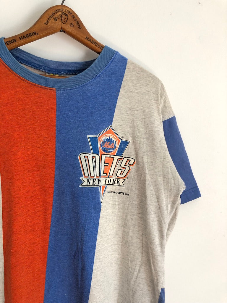 80's N.Y. Mets Striped Tee