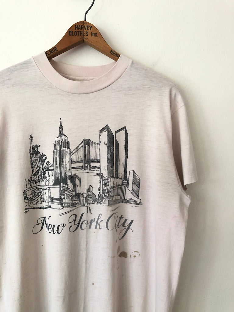 80's New York City Land Marks Souvenir Shirt