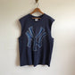 90's New York Yankees Huge Logo Cutoff T-Shirt