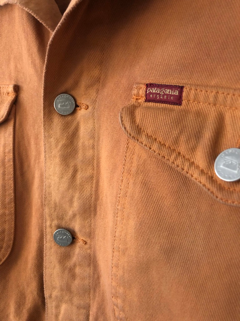 90's Patagonia Organic Cotton Denim Work Jacket
