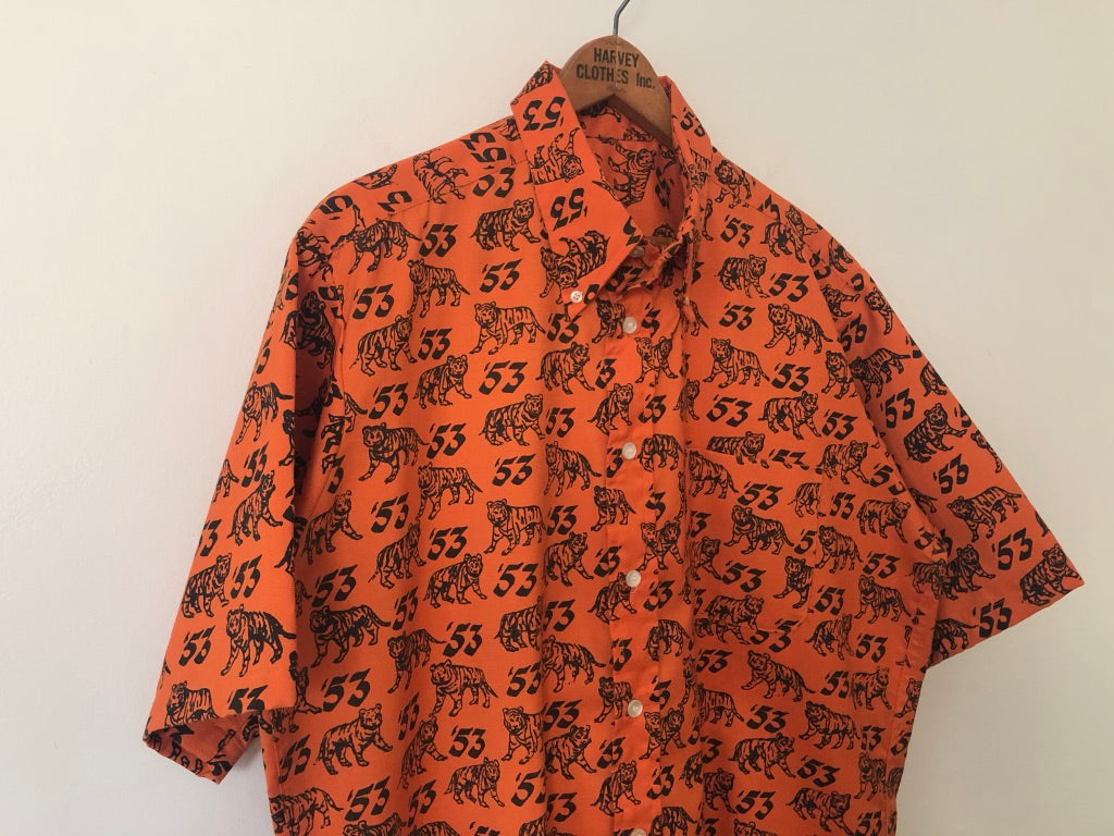 50's Princeton Tiger Print Reunion Shirt