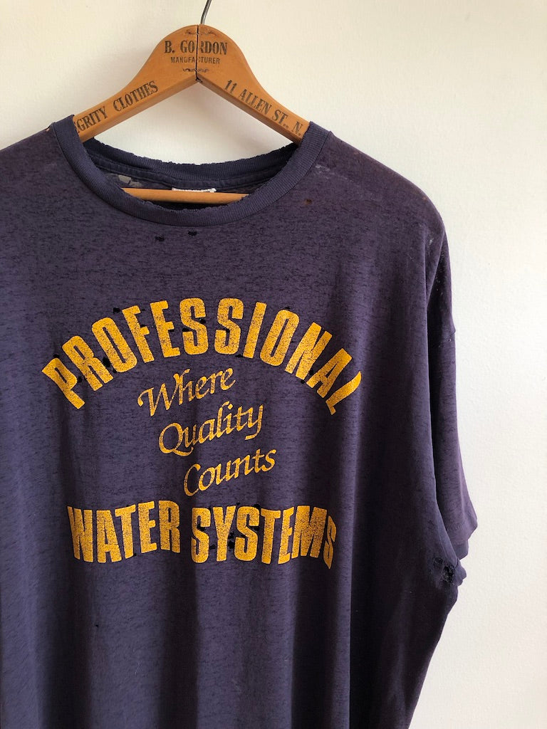 80's Professional Water Systems Paper Thin T-Shirt