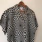 80's Stuffed Shirt Women's Psychedelic Button Up
