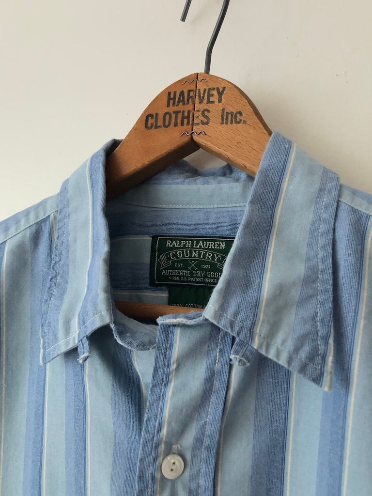 90's Ralph Lauren Country Striped Button Up Shirt