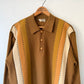 70's Una Creazione Razon Striped Polo Sweater