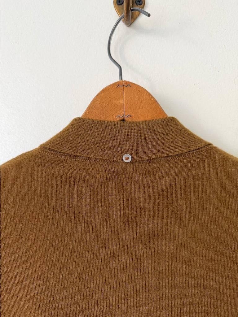 70's Una Creazione Razon Striped Polo Sweater