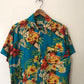 60's Riviera Floral Print Hawaiian Shirt