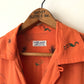 50's Royal Palm Sportswear Linen Novelty Print Button Up Shirt