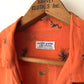 50's Royal Palm Sportswear Linen Novelty Print Button Up Shirt