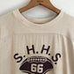 70's Champion S.H.H.S. Stained Football Raglan Jersey