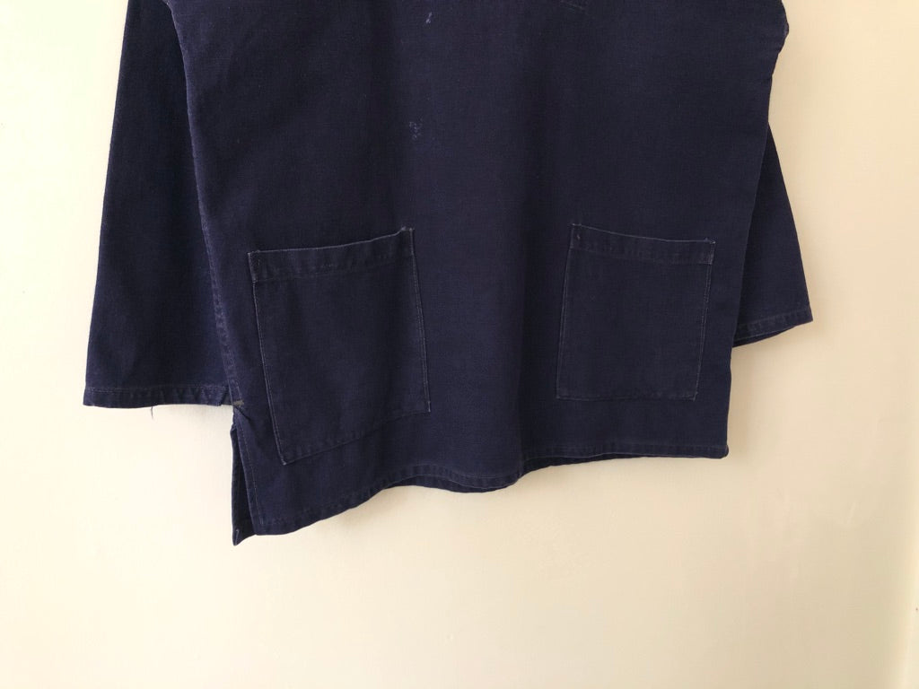 Sailor Smock Indigo Pullover Shirt