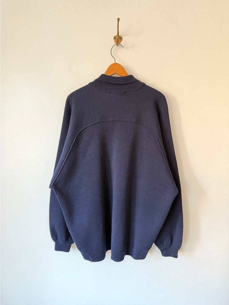 80's Charivari Sans Tambours Ni Trompettes Quarter Zip Sweater