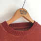 60's Ski Man Novelty Wool Knit Sweater