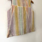 50's Cotton Knit Textured Striped Vest