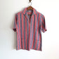 60's Striped Double Pocket Pullover Shirt