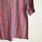 60's Striped Double Pocket Pullover Shirt