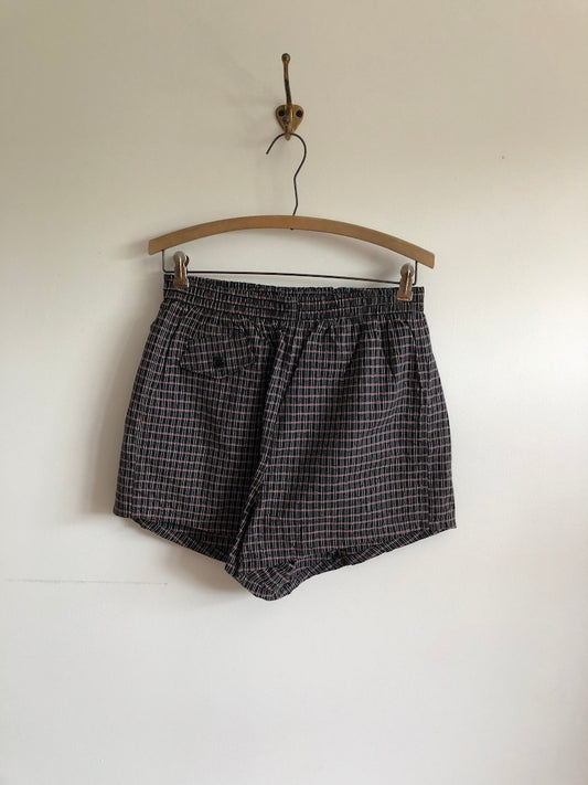 60's Striped Sanforized Swim Trunks