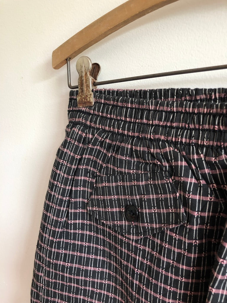 60's Striped Sanforized Swim Trunks