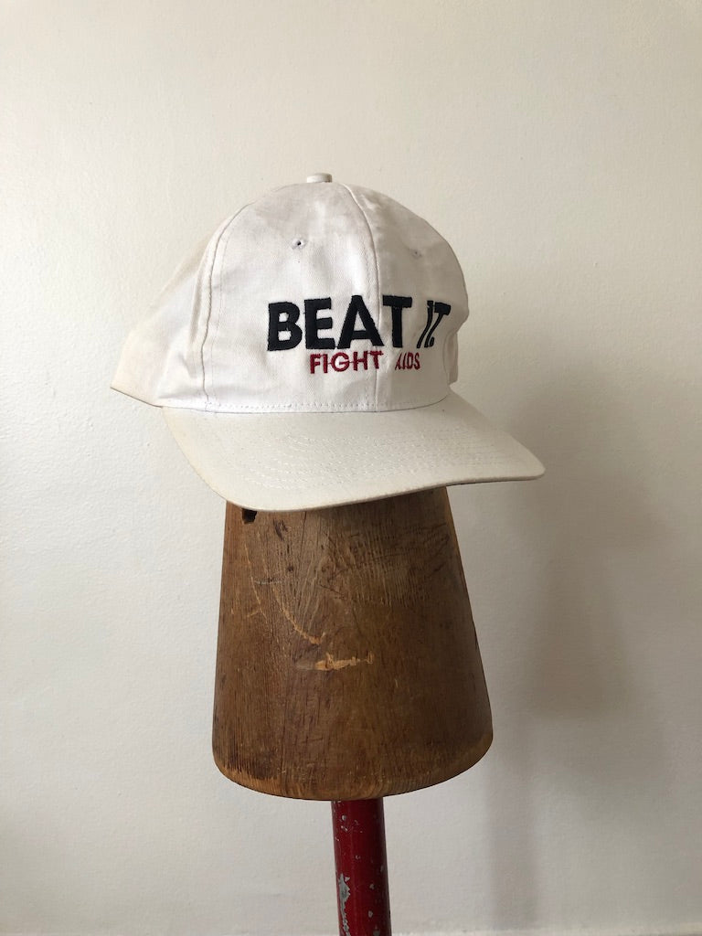 90's Tommy Hilfiger Beat It Fight Aids Campaign Hat