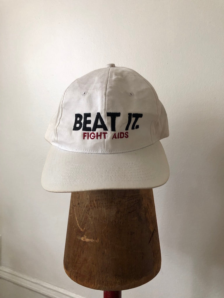 90's Tommy Hilfiger Beat It Fight Aids Campaign Hat