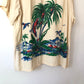 50's Town & Country Tropical Print Hawaiian Shirt