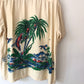 50's Town & Country Tropical Print Hawaiian Shirt
