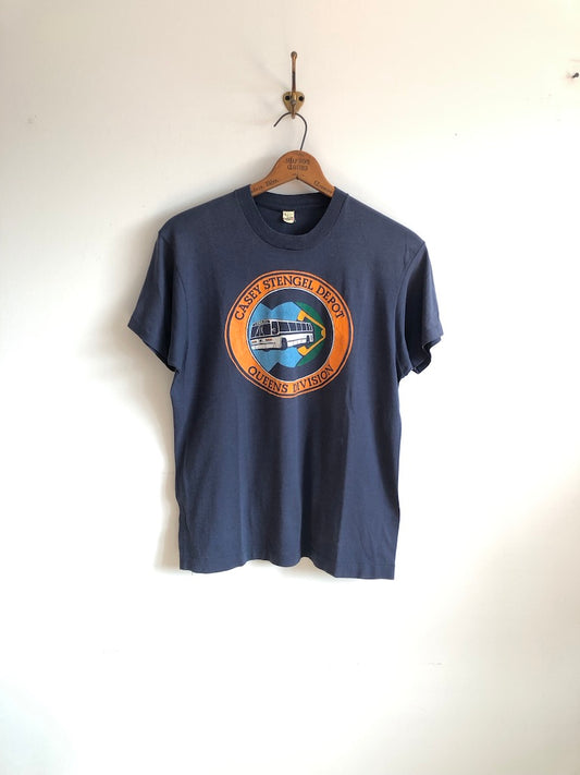 90's Casey Stengel Bus Depot Queens Division T-Shirt