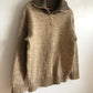 80's Eddie Bauer Two Toned Quarter Zip Wool Sweater